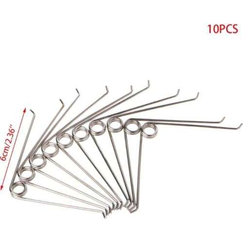 10Pcs V Shape Steel Compression Spring Gardening Scissors Accessories Tool