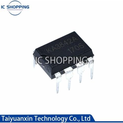 20PCS UC3842AN KA3842A TL3842P DIP-8 Commonly Used Power Management Chip for Electric Vehicle Chargers
