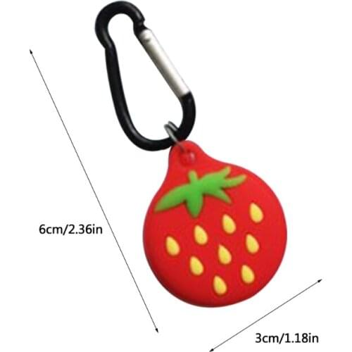 40JB For AirTags Silicone Cover Cartoon Case Smart Wireless Tracker Locator Cute Protector Shell Anti-lost Accessories