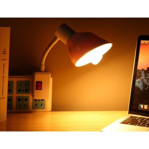 Lighting Accessories Lamp Base Adapter E27-E27 Flexible Adjustable Angle Extension Converter LED Holder With Lampshade Switch