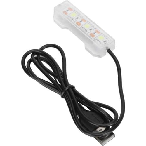 Aquarium Plants Accessories Small Aquarium Water Plant Light Desktop Fish Tank Mini Decoration Soft LED Lamp