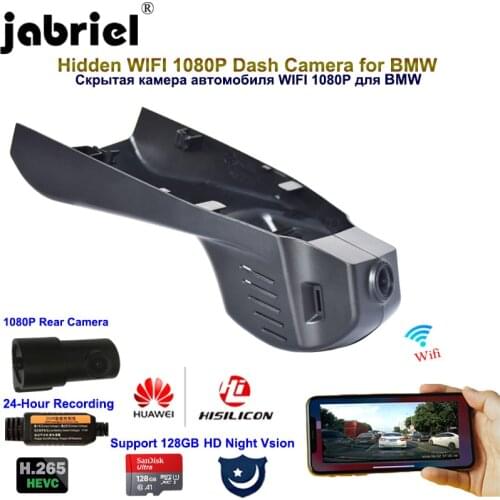 Full HD 2K WIFI Car Camera Car DVR Dash Cam for BMW X1 X3 X5 X6 E84 320i e90 e91 e30 530i e60 f10 e39 e34 e36 X5 e70 e53 e87