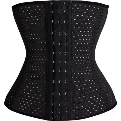 Free shipping Women Waist Trainer Body Shapers Slimming Belt Modeling Strap Steel Boned Postpartum Band Sexy Bustiers Corsage