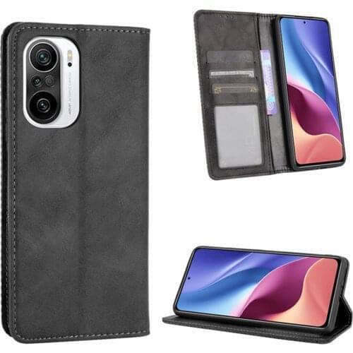 For Xiaomi Poco F3 Case Luxury Flip PU Leather Wallet Magnetic Adsorption Case For Xiaomi Poco F3 F 3 PocoF3 Phone Bags