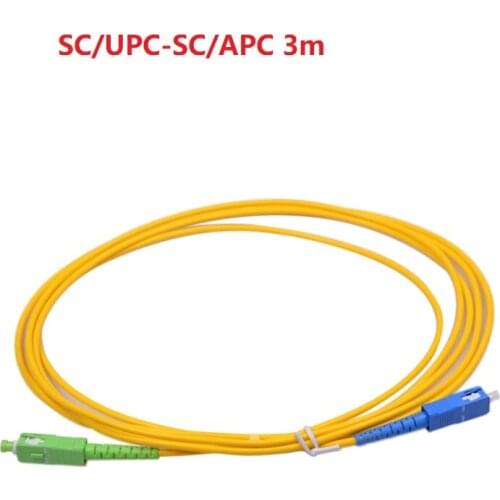 SC/UPC-SC/APC Duplex Single Mode Fibre Patch Cord Fiber Cable Jumper 3m