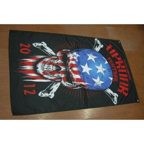 Mayhem Death Metal Black Metal music team flag ,90X150CM size,100% Polyester,Digital printing