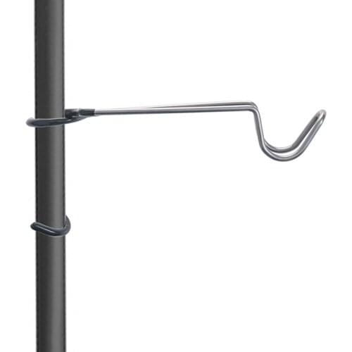 Outdoor Aluminum Alloy Tent Pole Lamp Holder Hook Camp Lantern Hanger Black Camping Equipment Hunting Fishing Lantern Hanger