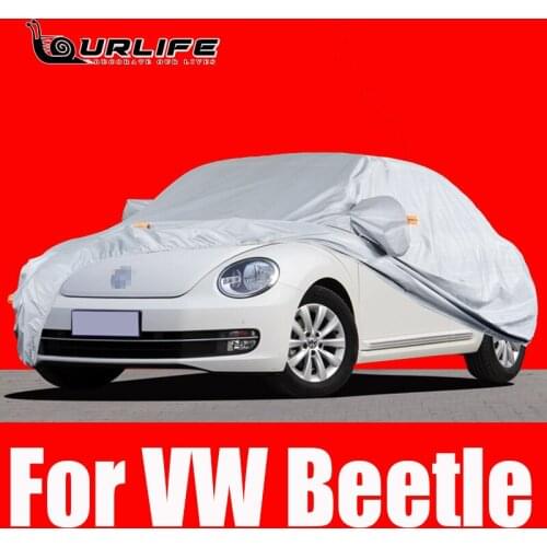 Full Car Covers Outdoor Anti-UV Rain Snow Frost Dust Protection For Volkswagen VW Beetle 2017 2018 2019 2020 2021 Accessories