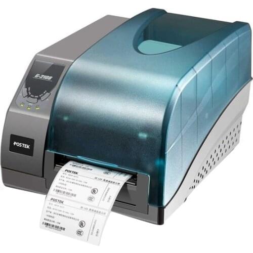 Bar code label printer stickers thermal printer washing label tag printer express surface printer G-2108 for POSTEK