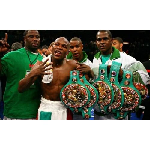 Floyd MayWeather Boxing Art Film Print Silk Poster Home Wall Decor 24x36inch