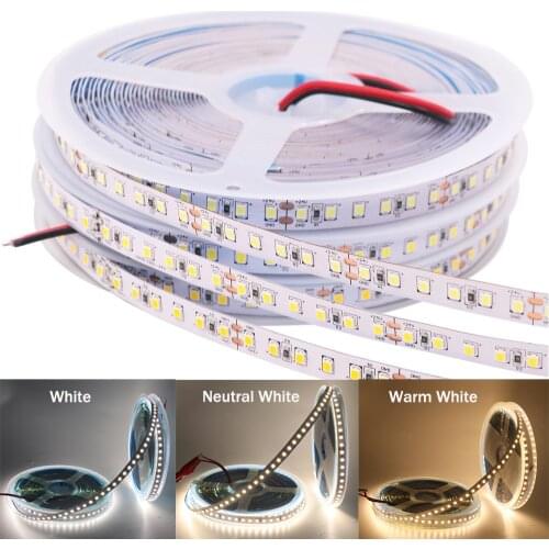 24V LED Strip 5m 10m 15m 20m 2835 Flexible Tape Light Ribbon 120Led String Neutral White/ Warm White/ Cold White for Home Decor