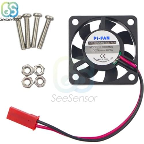 30*30*7mm 5V 2Pin DC Brushless Sleeve Bearing 2-Wire Mini PC Computer Box Cooler Cooling Fan