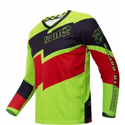 YBM Mountain Bike Jersey Long sleeve new cycling ciclismo motocross racing off road MX DH Motocross jersey 13