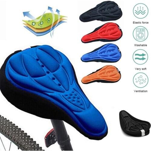 1/2pcs Bicycle Saddle Seat Bike Accessories Mountain Bike Breathable Soft Bicycle Saddle Bike Seat Cushion Comfort Seat Pad