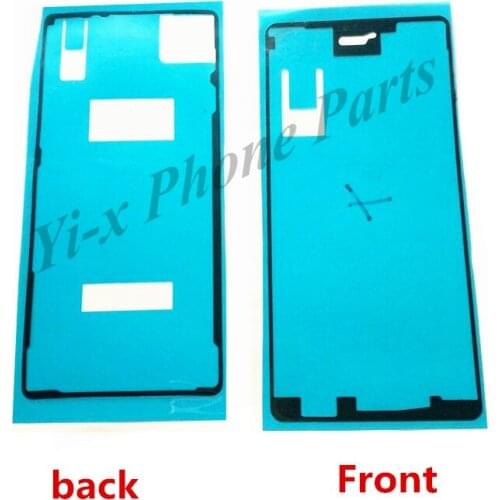 10pcs/lot Front + Back Adhesive Glue Tape Sticke for Sony Xperia X F5121 F5122