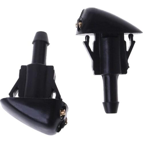2Pcs Windshield Wiper Washer Spray Nozzle For Hyundai Accent Elantra Sonata Tiburon Kia Optima Amanti Rio Spectra 2004