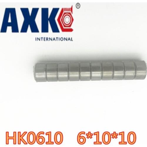 2021 Real New Arrival Steel Ball Bearing 10pcs Hk0610 Needle Roller Bearing +whosale And Retail Draw Cup 6x10x10