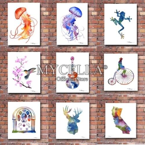 Watercolor,Full,Diamond Embroidery,Animal,Birds,5D,Diamond Painting,Cross Stitch,Diamond Mosaic,Needlework,Crafts,Christmas,Gift