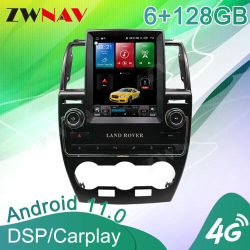 For Land Rover Freelander 2 Car DVD 2007-2015 Tesla Style Vertical Screen 13.6" Android 9.0 Car Radio GPS Navigation