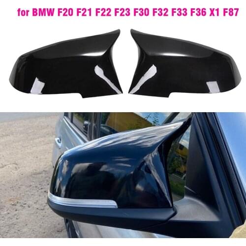 For BMW 1 2 3 4 Series 220i 328i 420i F20 F21 F22 F23 F30 F32 F33 F36 X1 Carbon Fiber Side Rearview Mirror Cover Caps