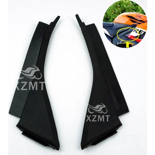 Black Rubber Motorcycle Left Right Sealing Strip Cover Seal Trim Mouldings For Honda CBR 600 RR CBR600RR F5 2009 2010 2011 2012