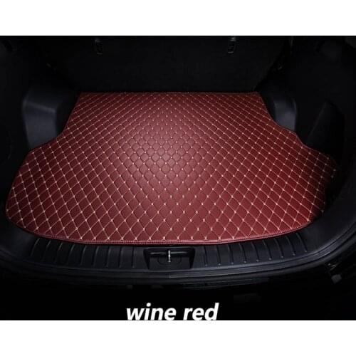 Kalaisike Custom car trunk mats for Alfa Romeo Giulia Stelvio 2017 auto styling car accessories