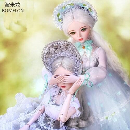 Handmade 1/3 Bjd Doll 60cm Victorian Girl Dolls Full Set Ball Jointed Princess Doll Girl Toys for Children Birthday Gift