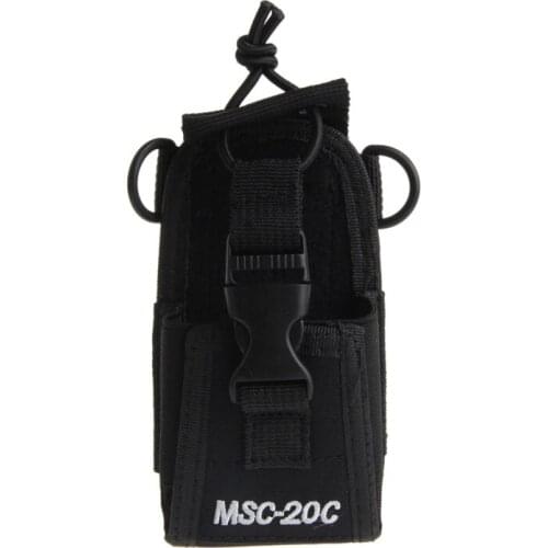 MSC-20C Nylon Radio Case Bag Holder Pouch for baofeng UV-B5 UV82 UV8 D GT-3 UV5R