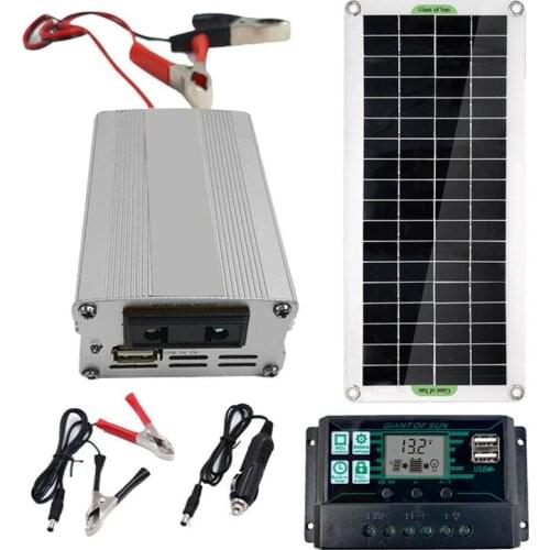 200W Solar Panel Kit 12V to 220V Battery Charger RV Travel Trailer Camper Van with 100A Controller