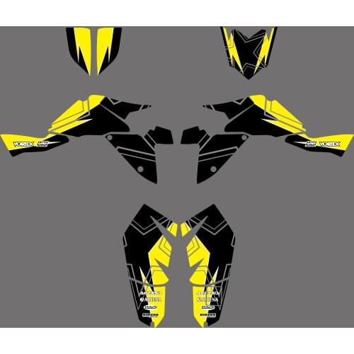 Decals Graphics Stickers For Suzuki LTZ400 LT-Z LTZ 400 LT-Z400 2009 2010 2011 2012 ATV Background Decal Kit