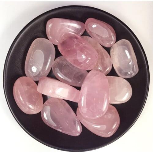 100g Natural Pink Powder Crystal Gravel Rock Madagascar Rose Quartz Raw Gemstone Mineral Specimen Decoration Energy Stone