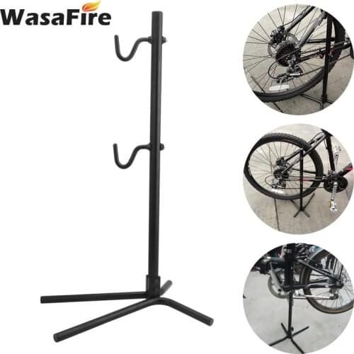 Tree Shape Bike Stand Adjustable Hook Freestanding Bicycle Packing Rack MTB Maintenance Repair Support Bike Display Holder