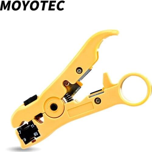 MOYOTEC Mini Portable Wire Stripping Pliers Crimping Cable Stripping Wire Cutter Tool Cut Line Multitool Electrical Tool