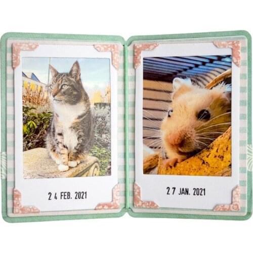 Book Expand Page 2021 New Metal Cutting Dies Stencils for DIY Scrapbooking Photo Album Decorative Embossing DIY Paper Card