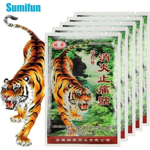 Sumifun 8/24/40Pcs Tiger Balm Patch Chinese Medical Plaster Shoulder Muscle Arthritis Joint Pain Relief Stickers HealthCare C344