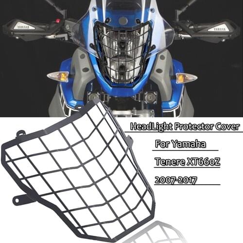 For Yamaha XT660Z XT 660Z 660 Z XT660 Z Tenere Headlight Cover Guard Protector Head Light Lamp Protection Motorcycle Accessory