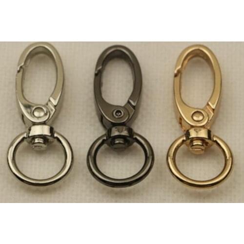 10pcs/lot 4 points DIY hook leather bag hardware accessories handbag chain pendant belt accessories