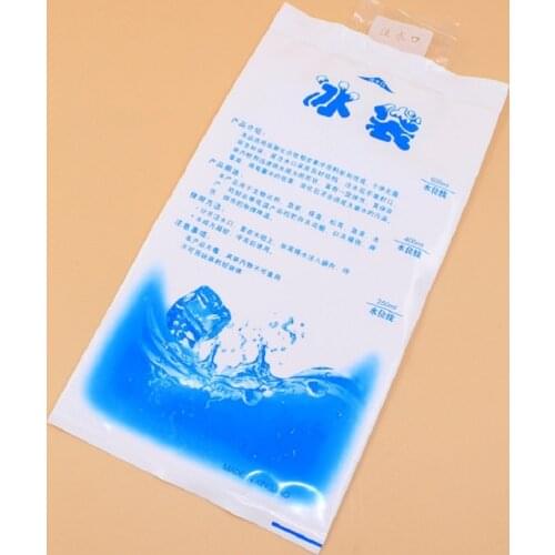 10pieces/lot cheap Insulated in-customized reusable dry cold ice pack gel cooler bag for lunch box food cans wine medical