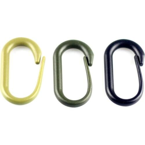 10PCS U-shaped Backpack Hanging Buckle Quick Hook Outdoor Camping Tactical Equipment Portable Carabiner Accessories Tool
