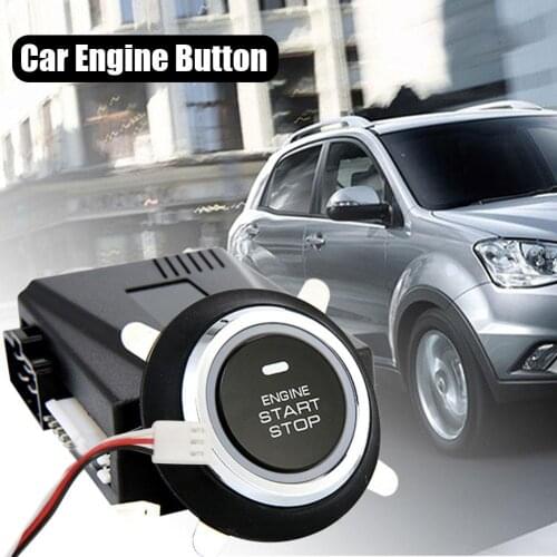 12V Car Engine Button Portable Lock One Key Start RFID One Key Start System Engine Ignition Auto Driving Safety Ignition Starter