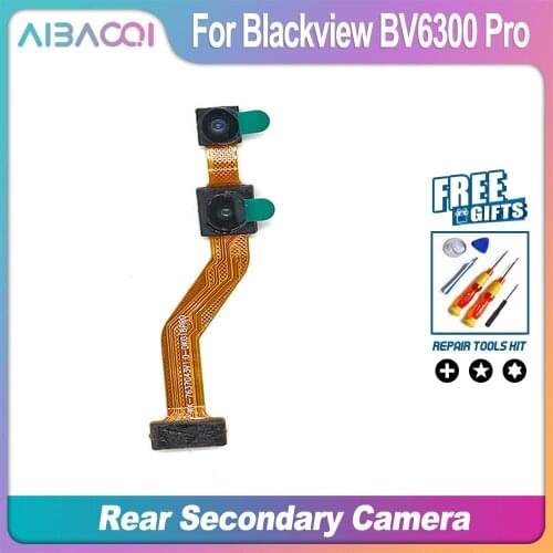 AiBaoQi Brand New Rear Secondary Camera Repair Parts Replacement For Blackview BV6300 Pro Phone