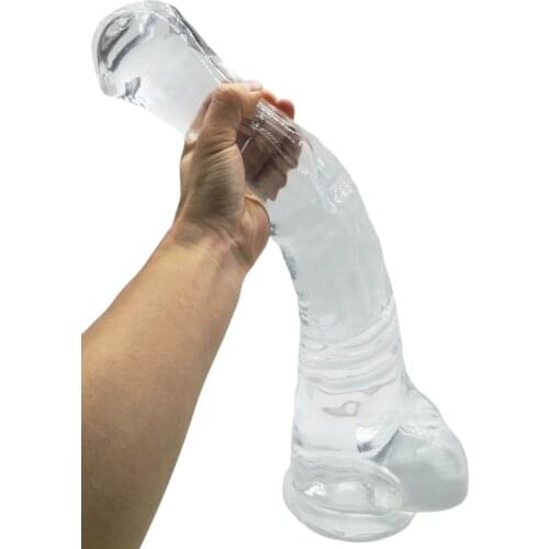 AMABOOM 41*8CM Super Long jelly Horse Dildo Huge Big Dildo Realistic Soft Anal Plug Dildo Suction Cup For Women Adult Sex Toy