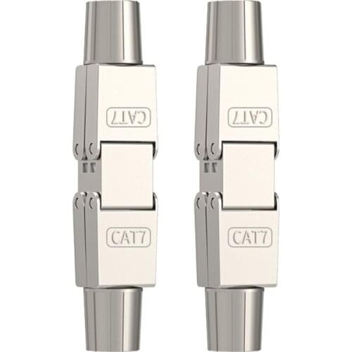 Cat7 Seven Type Of Extender Adapter Rj45 Network Fully Shielded Module Connector
