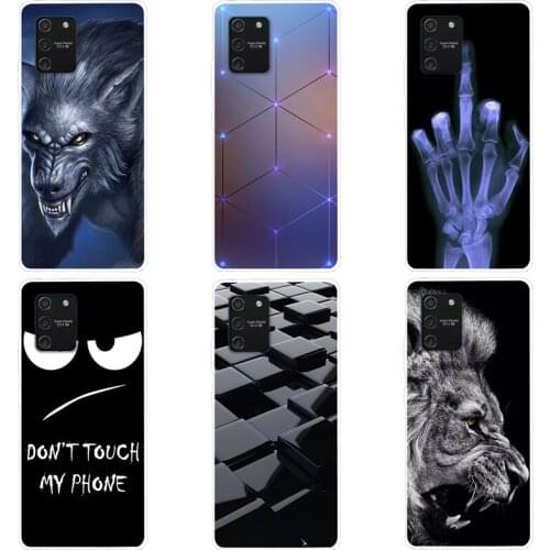 For Samsung Galaxy S10 Lite Case Silicone TPU Phone Case For Samsung S10 Lite S10Lite Case Soft Cover
