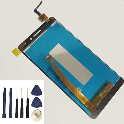 Black / White For Lenovo Vibe P1m P1ma40 P1mc50 TD-LTE Touch Screen Digitizer + LCD Display Monitor Module Assembly + Free Tools