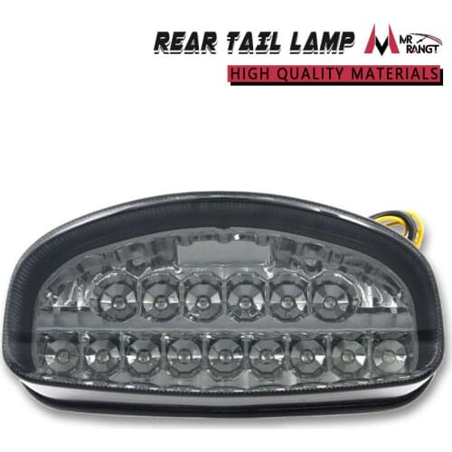 For HONDA CBR1100XX HORNET 250 1997 1998 HORNET 600 1998-2003 Motorcycle LED Rear Turn Signal Tail Stop Light Lamps Integrated