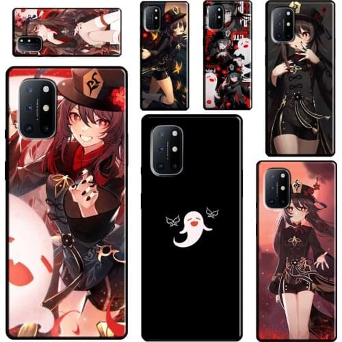 Genshin Impact Hutao For Realme 8 7 6 Pro Q3 C21 C15 C3 GT Neo Phone Case For OnePlus 9 Pro 8 Pro 7T 8T 9R Nord