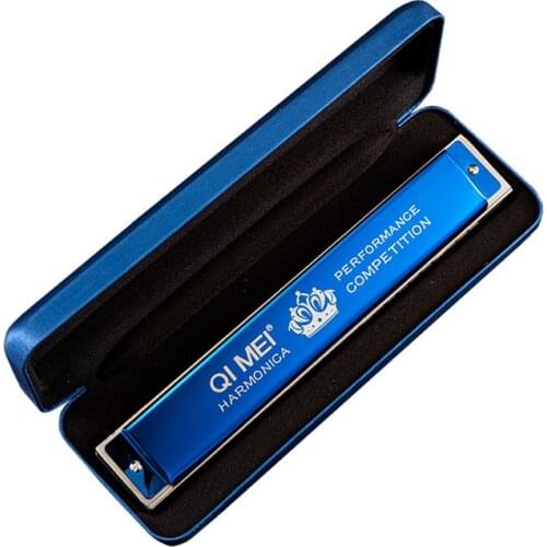 QIMEI 24 hole harmonica, key of C