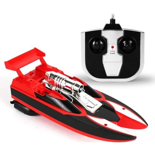 Hot Wireless Electric Remote Control Electric Boat Toy Boat Model High-speed Boy Watertight Yacht The Best Gift For Children