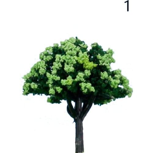 HOT Selling 1/1000 Scale 3cm 500PCS Model Green Tree For Architecture Ho Train Railway Layout Model